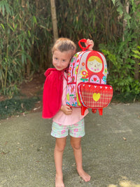 Mochila Escolar Chapéuzinho